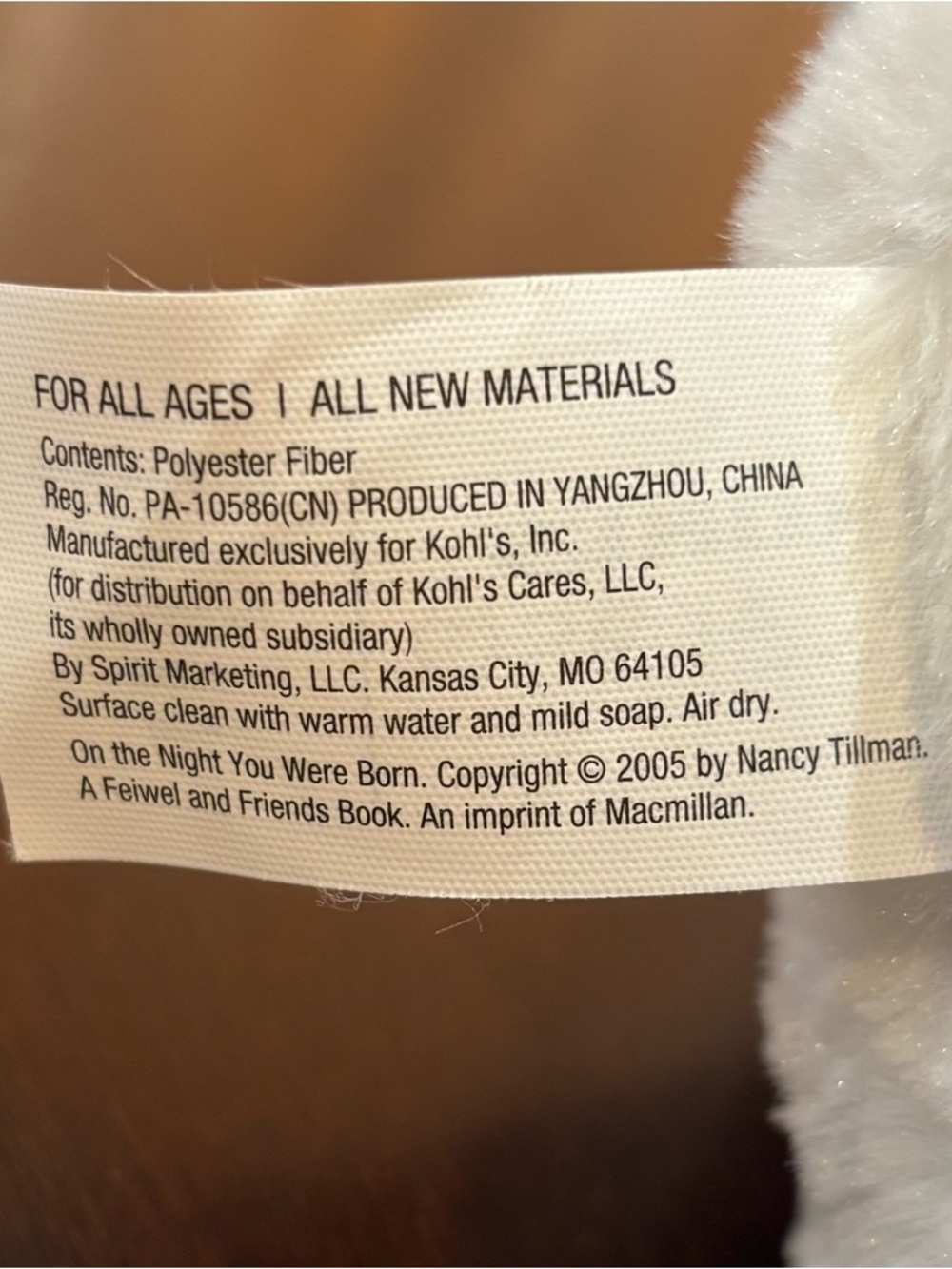 Polar Bear Plush - Picture 6 of 6